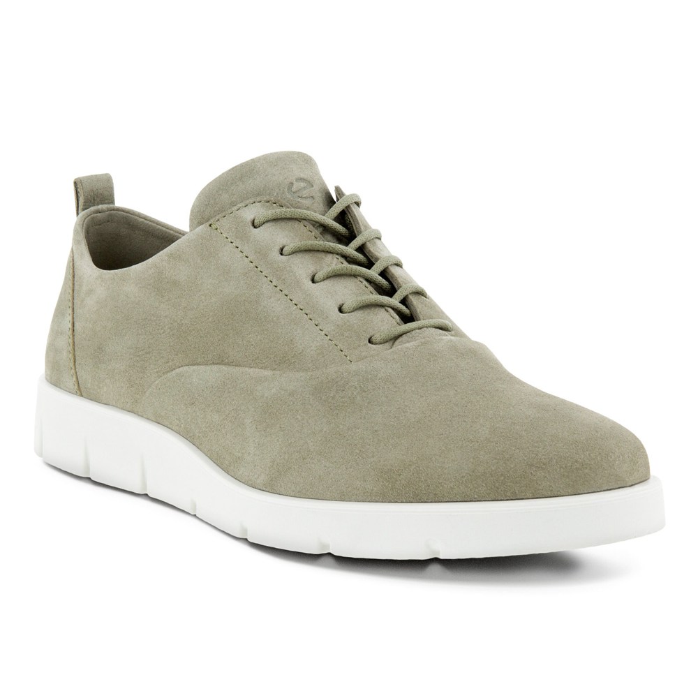 ECCO Womens Sneakers Olive - Bella Laced - UIC-294713